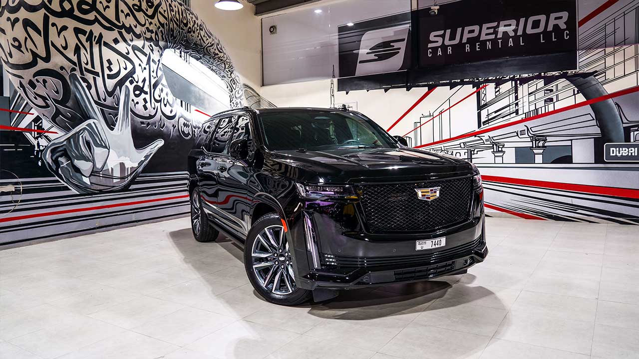 Rental Cadillac Escalade Dubai for the supreme driving